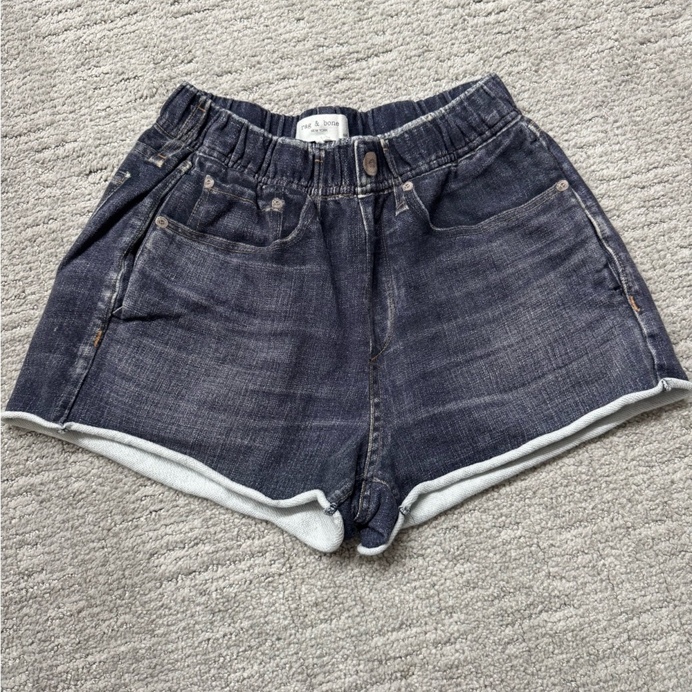 Rag & Bone Miramar Dark Denim Women's Shorts